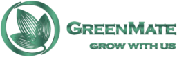 greenmate logo with motto photoroom